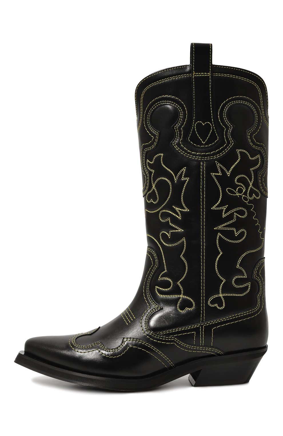 Кожаные казаки GANNI, арт. S2169, фото 4