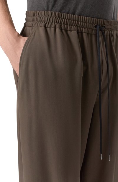 Шерстяные брюки ISABEL BENENATO, арт. UW32C0, фото 5