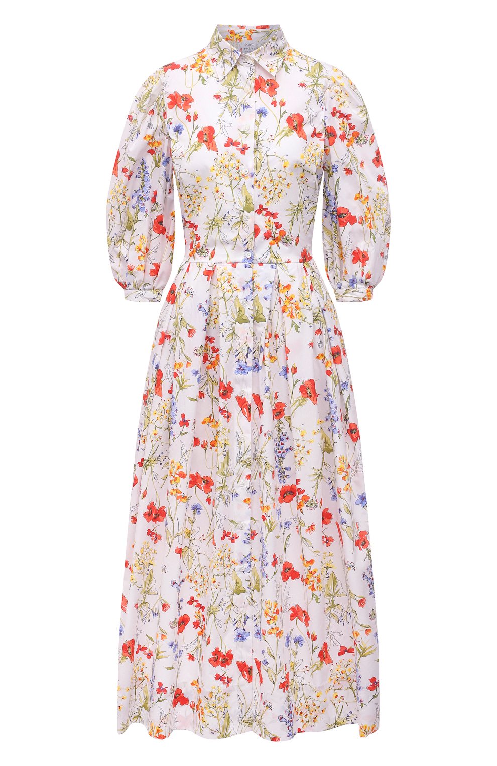 Хлопковое платье SARA ROKA, арт. LEDA90/31-S21, фото 1