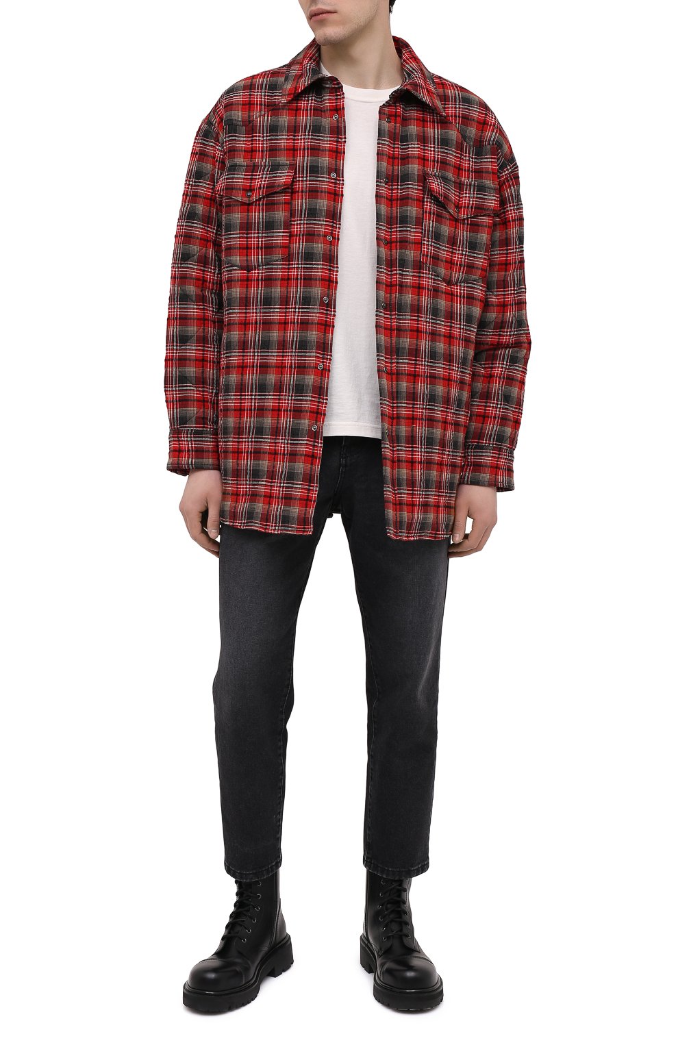 Утепленная куртка-рубашка ACNE STUDIOS, арт. B90522, фото 2