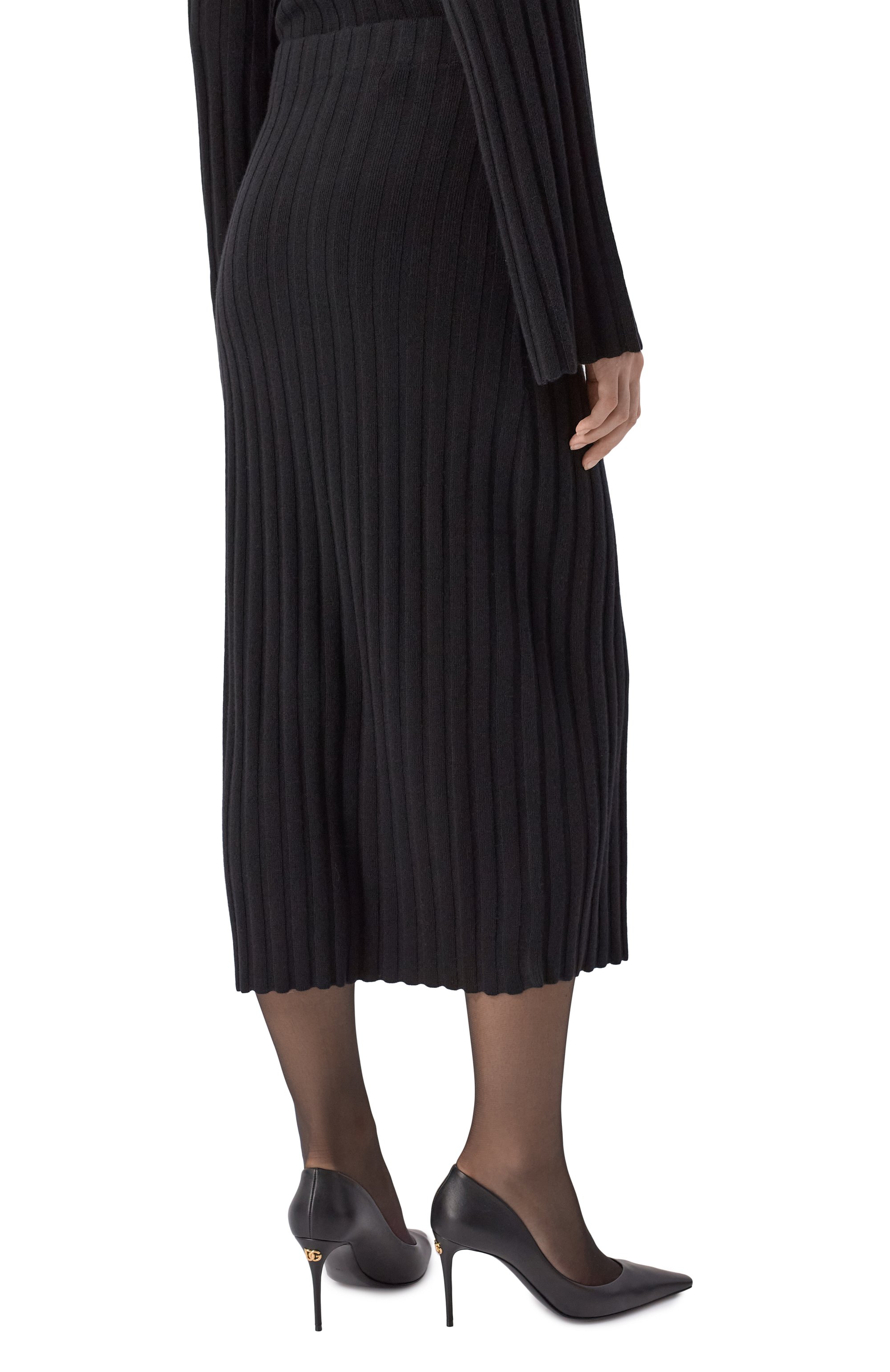 Кашемировая юбка AGNONA, арт. KG10040E/1K120NE, фото 4