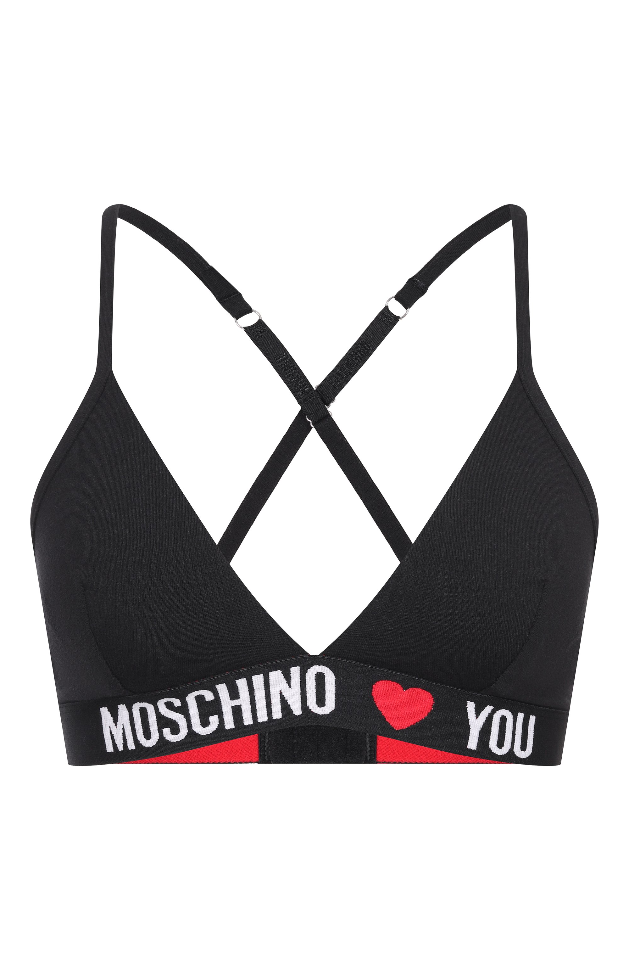 Хлопковый бюстгальтер MOSCHINO, арт. A1410/4402, фото 1