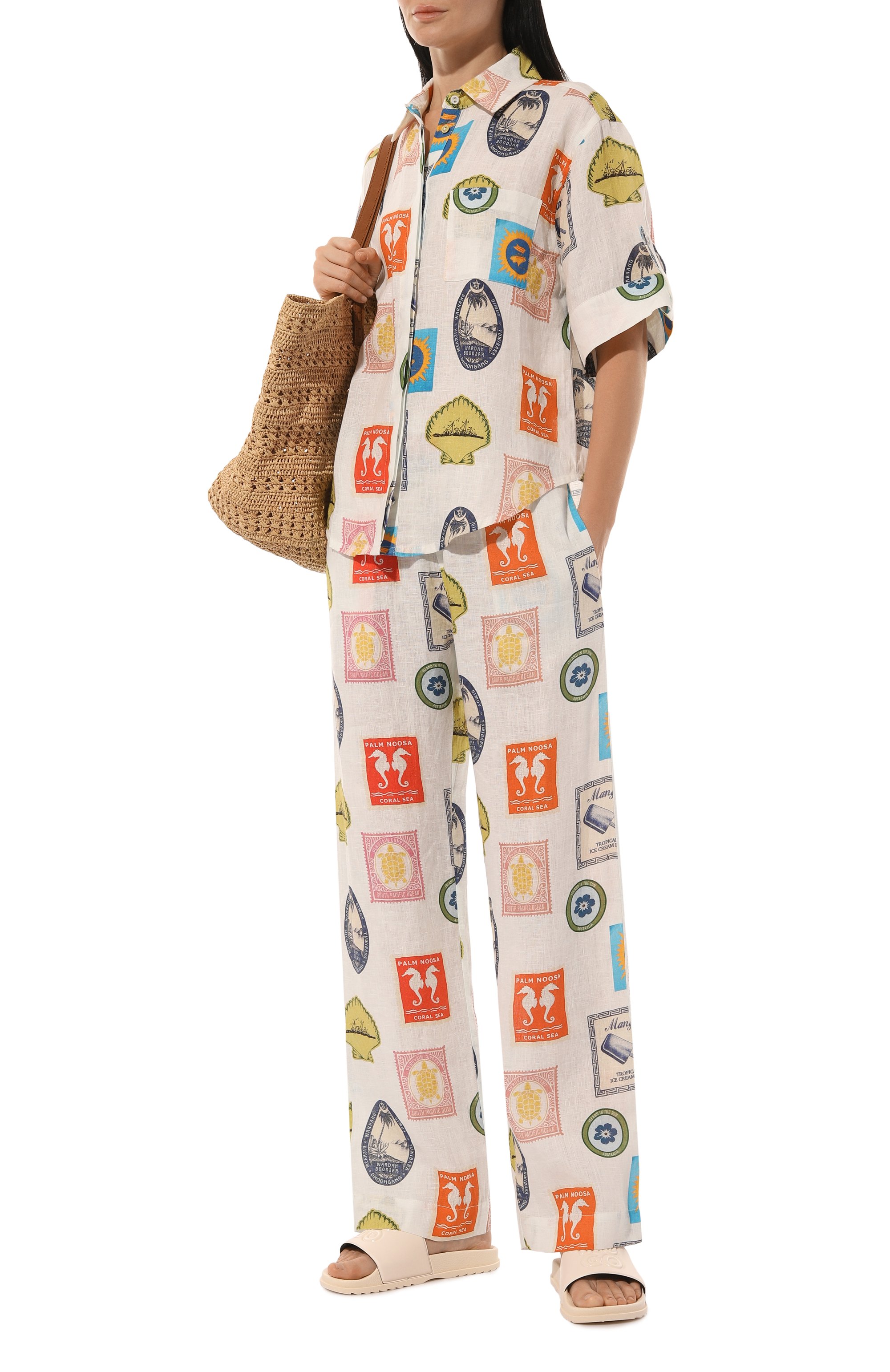 Льняные брюки PALM NOOSA, арт. HALLIE PANTS, фото 2