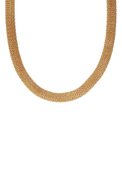 Колье CRYSTALLINE JEWELLERY золотого цвета по цене 17820 руб., арт. 584В, фото 3 Колье CRYSTALLINE JEWELLERY, арт. 584В, фото 3