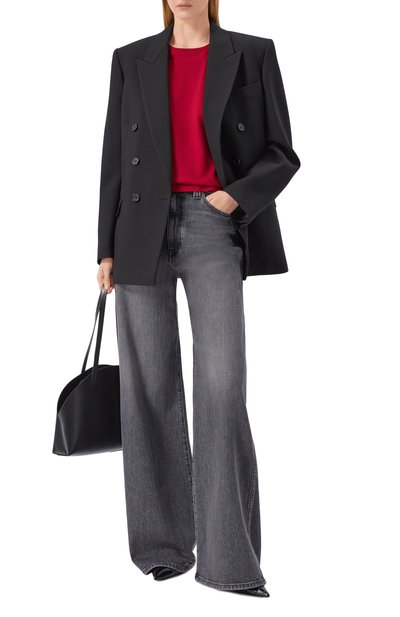 Хлопковая футболка KHAITE, арт. 2196138/MAE, фото 2