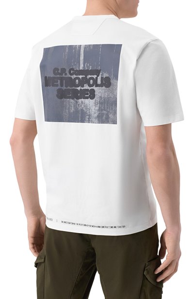 Хлопковая футболка C.P. COMPANY, арт. 20CLTS057A/006370W, фото 4