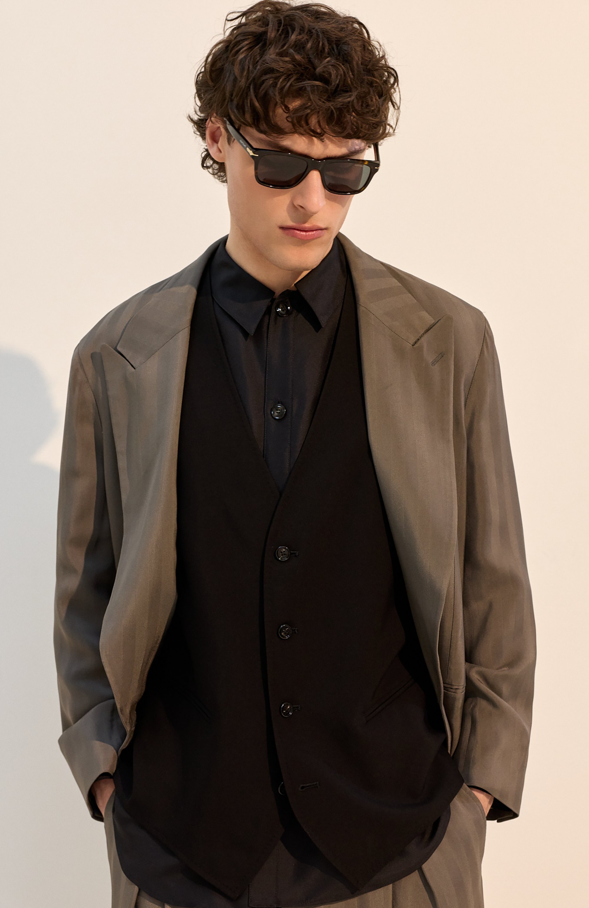 Жилет из вискозы ANN DEMEULEMEESTER, арт. B0012391/FA558, фото 6