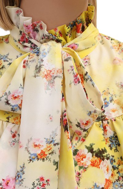 Платье MSGM желтого цвета по цене 57200 руб., арт. 3041MDA20 217152, фото 5 Платье MSGM, арт. 3041MDA20 217152, фото 5