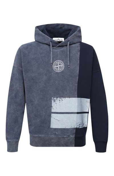 Хлопковое худи STONE ISLAND, арт. 731561889, фото 1