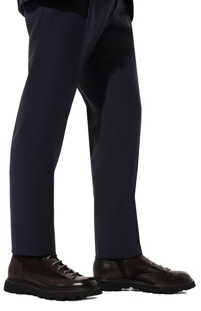 Кожаные ботинки DOUCAL'S, арт. DU3236G0TNPF744N, фото 3