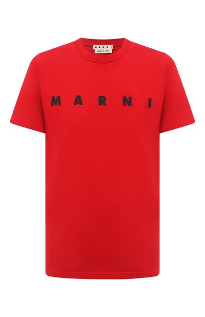 Хлопковая футболка MARNI, арт. HUMU0170P0/S22763, фото 1