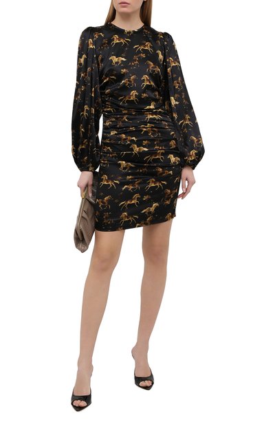 Шелковое платье GANNI, арт. F5773, фото 2