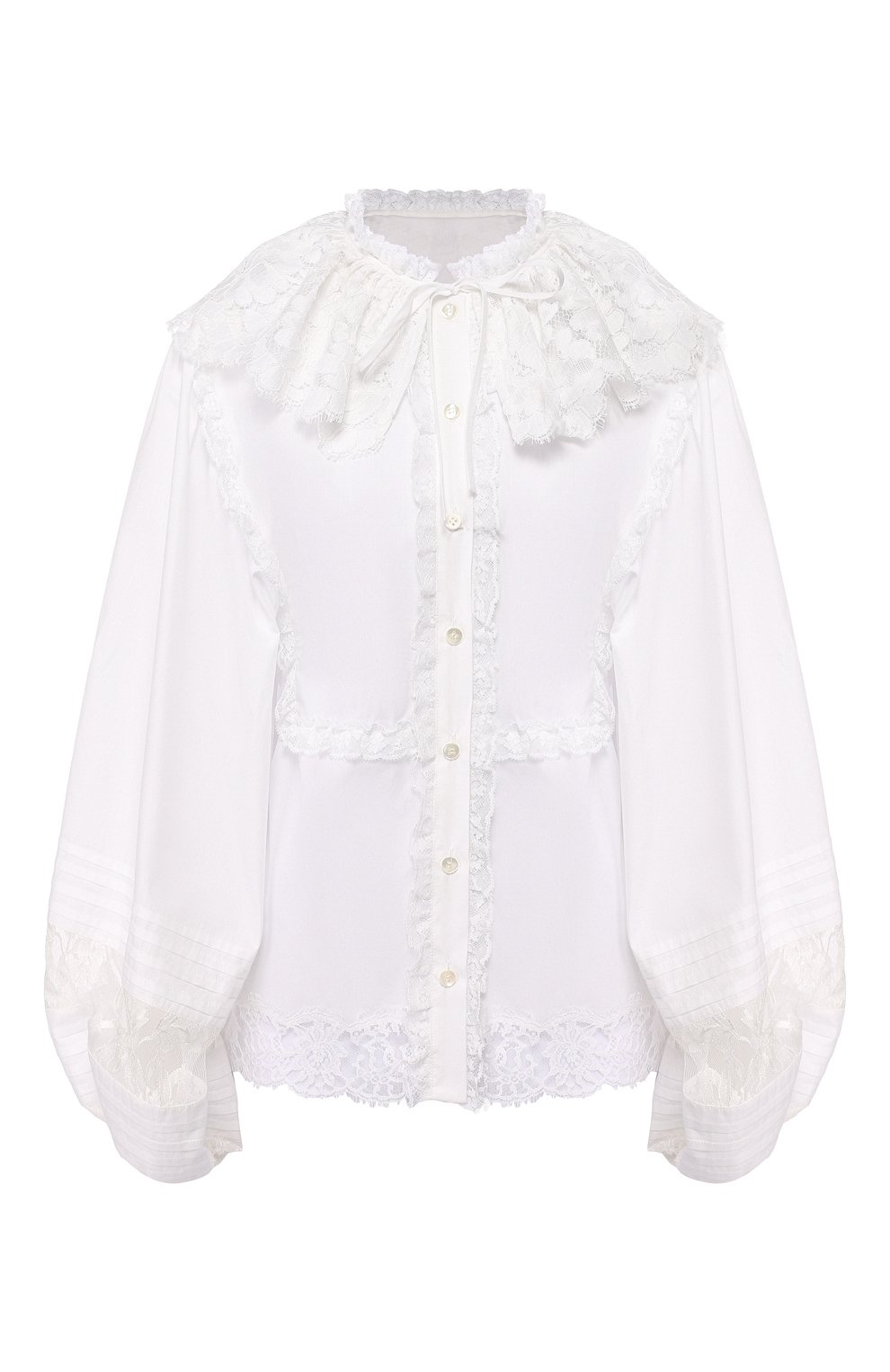 Хлопковая блузка DOLCE & GABBANA, арт. F5K16T/FU5K9, фото 1