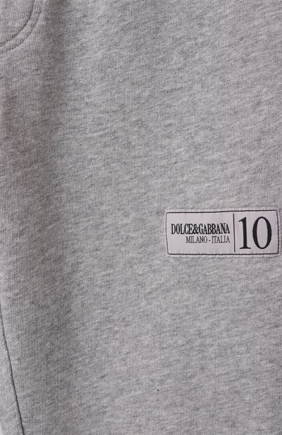 Хлопковые брюки DOLCE & GABBANA, арт. L4JPKI/G704W/8-14, фото 3