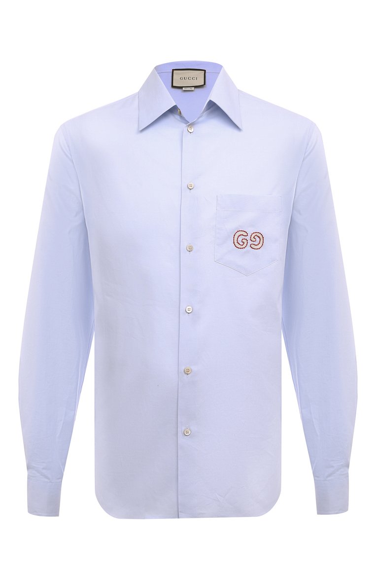 Хлопковая рубашка GUCCI, арт. 574518 ZABY4, фото 1