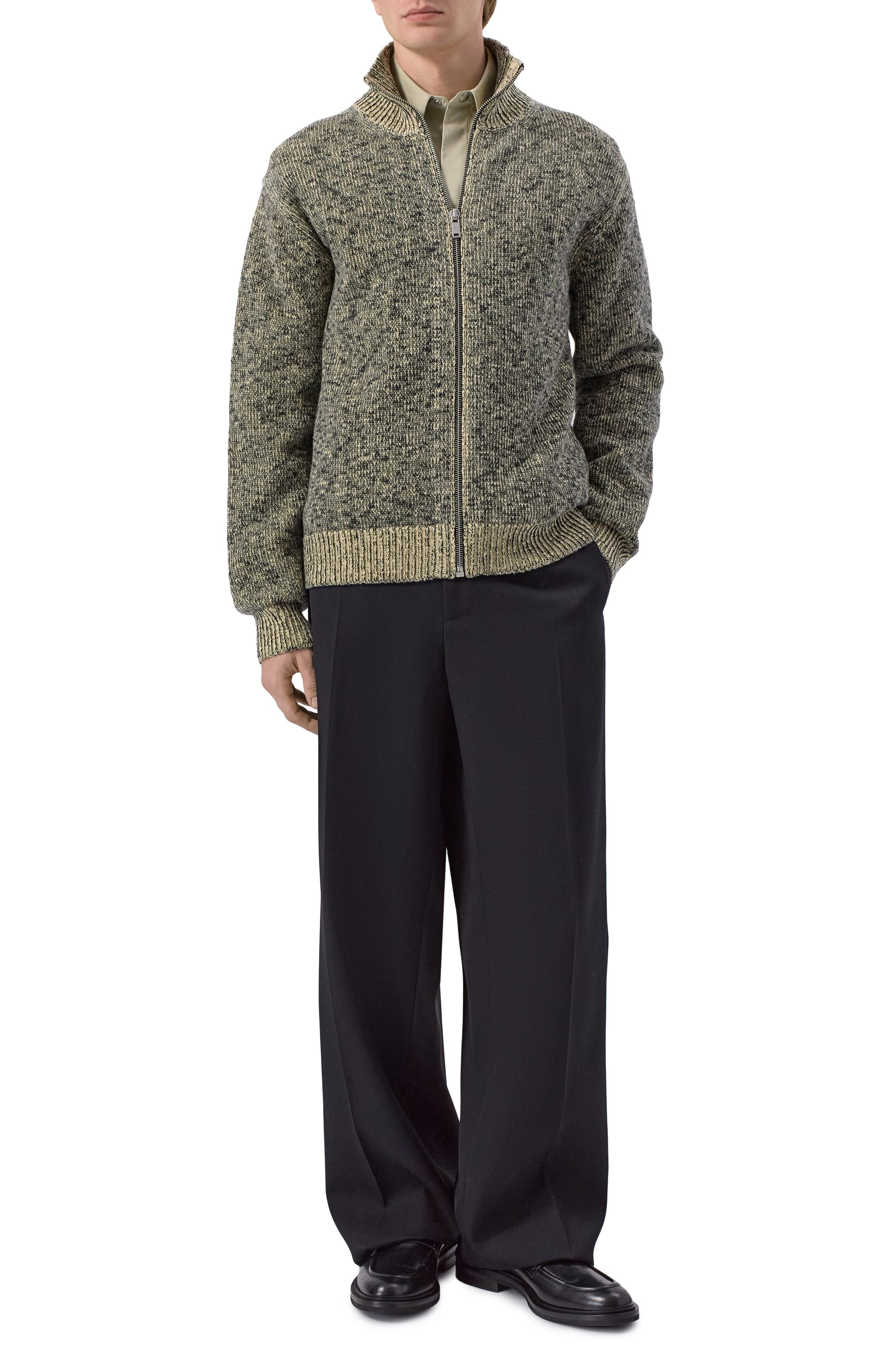 Шерстяные брюки JIL SANDER черного цвета по цене 156000 руб., арт. J61KA0064/J40002, фото 2 Шерстяные брюки JIL SANDER, арт. J61KA0064/J40002, фото 2