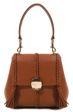 Женская сумка penelope small CHLOÉ коричневого цвета, арт. CHC23US567K15 | Фото 1 (Размер: small; Материал сплава: Проставлено; Драгоценные камни: Проставлено; Материал: Натуральная кожа; Ремень/цепочка: На ремешке)