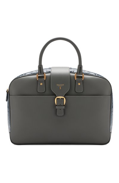 Сумка для ноутбука с отделкой из кожи аллигатора paraggi SERAPIAN, арт. SPARCMLL7058M40A, фото 1