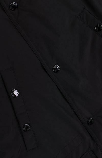 Парка на молнии с капюшоном и меховой отделкой MONCLER ENFANT, арт. D2-954-42322-25-57244/4-6A, фото 3