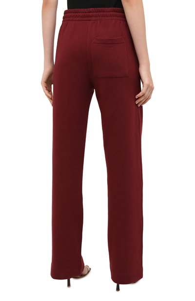 Хлопковые брюки DRIES VAN NOTEN бордового цвета по цене 29100 руб., арт. 212-011112-3608, фото 4 Хлопковые брюки DRIES VAN NOTEN, арт. 212-011112-3608, фото 4