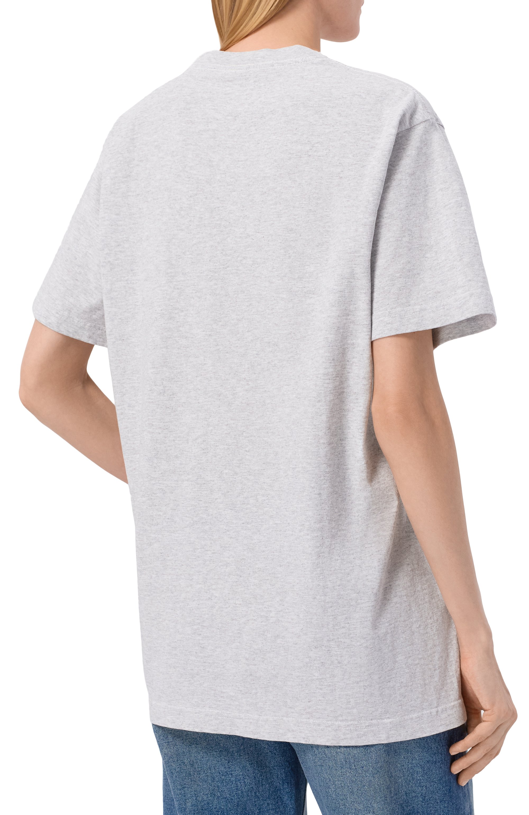 Хлопковая футболка SPORTY AND RICH, арт. T0043508043GY03, фото 4