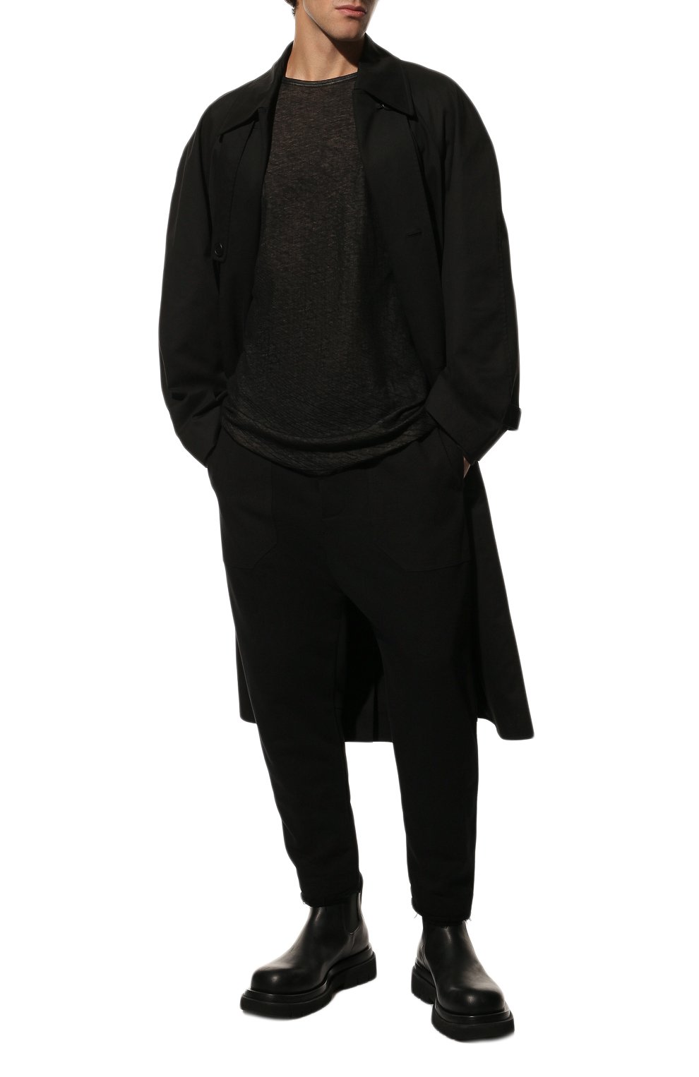 Хлопковые брюки ISABEL BENENATO, арт. UJ03F22, фото 2