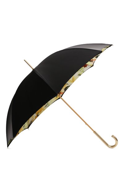 Зонт-трость PASOTTI OMBRELLI черного цвета по цене 23550 руб., арт. 189/RAS0 97565/4/G2, фото 2 Зонт-трость PASOTTI OMBRELLI, арт. 189/RAS0 97565/4/G2, фото 2