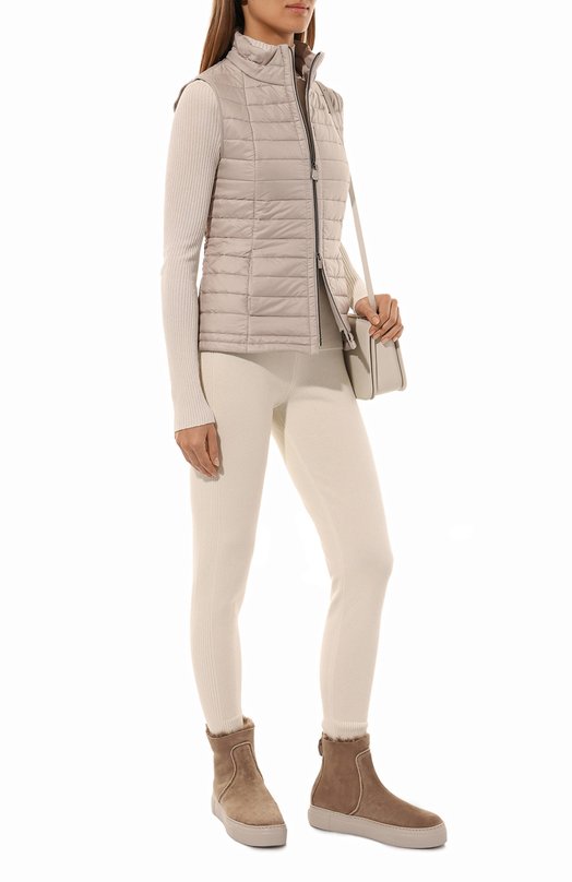 Замшевые ботинки Meghan AGL D925571MG/K7511 Бежевый  D925571MG/K7511 Фото 2