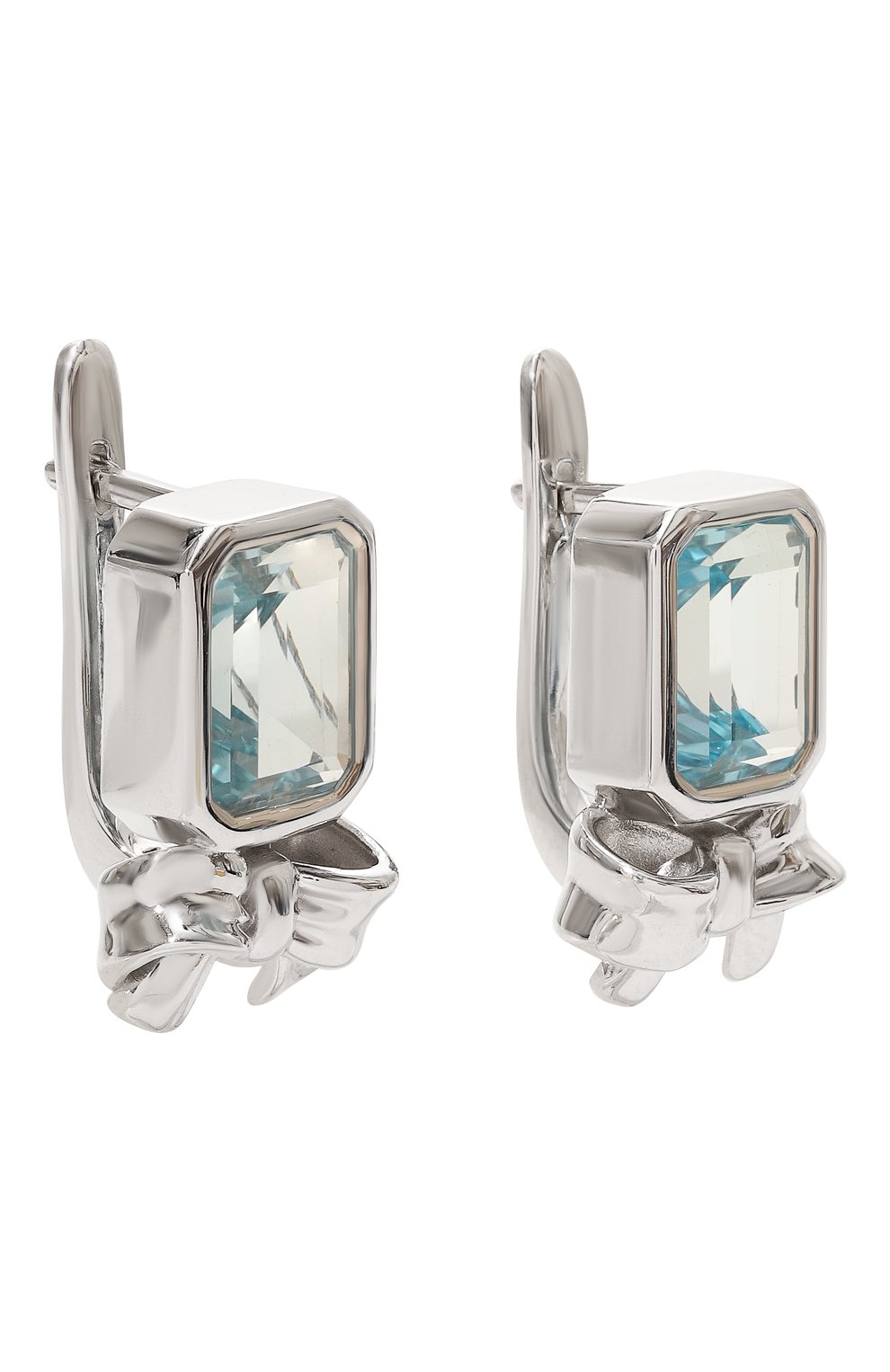 Серьги с бантами и топазами MOONKA, арт. BW-925SL-EA00-TPZ, фото 3