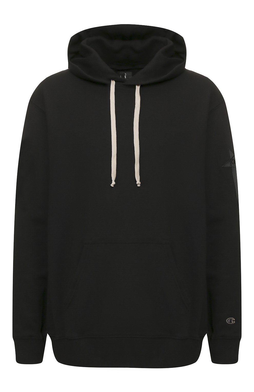 Хлопковое худи rick owens x champion RICK OWENS, арт. CM20S0014/215154, фото 1