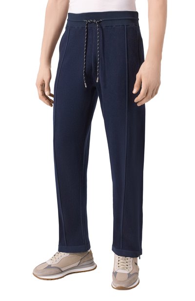 Брюки из хлопка и шерсти BOSS, арт. 50519608, фото 3