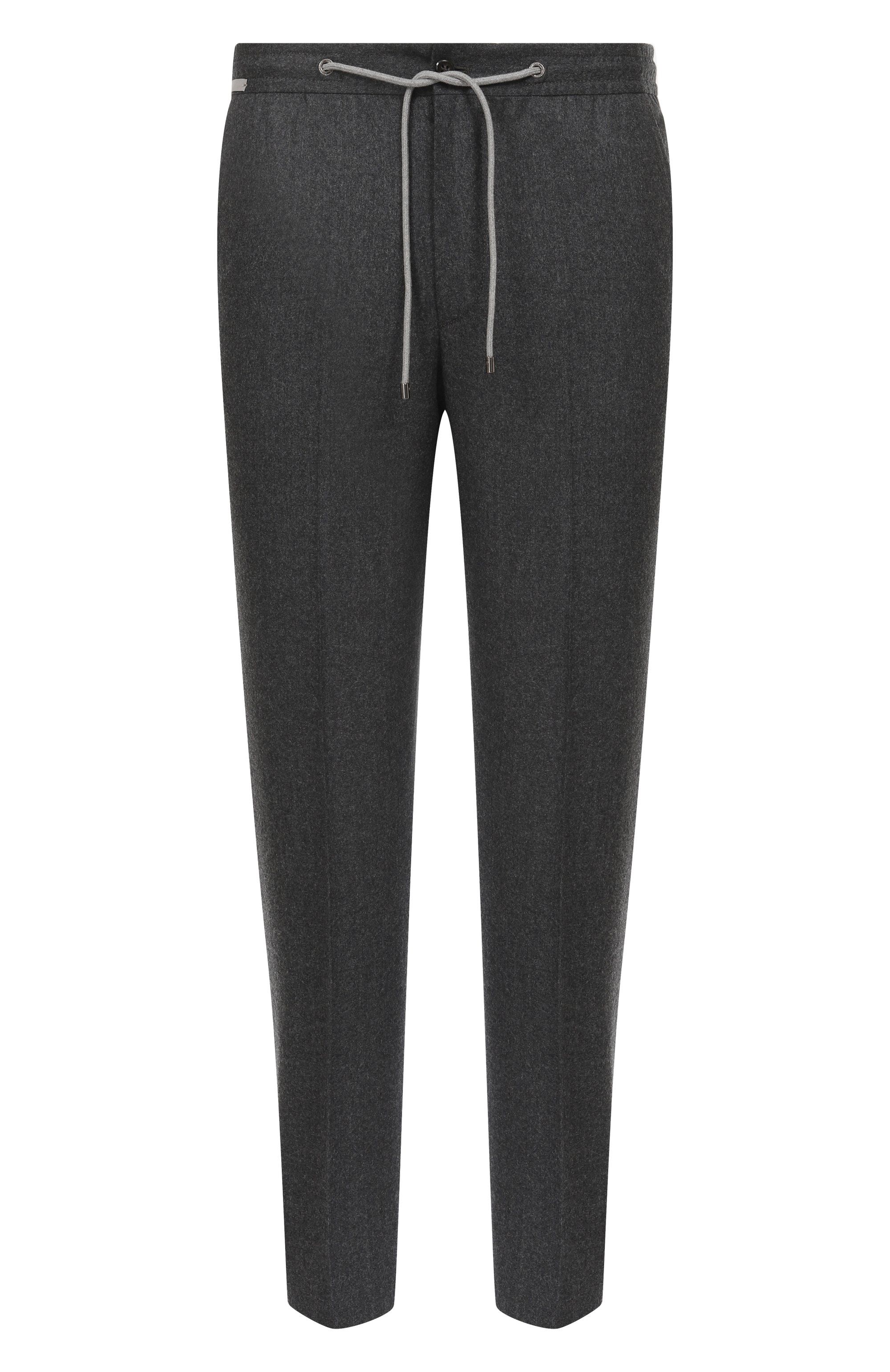 Шерстяные брюки CORNELIANI темно-серого цвета по цене 52050 руб., арт. 264L25-2618111, фото 1 Шерстяные брюки CORNELIANI, арт. 264L25-2618111, фото 1