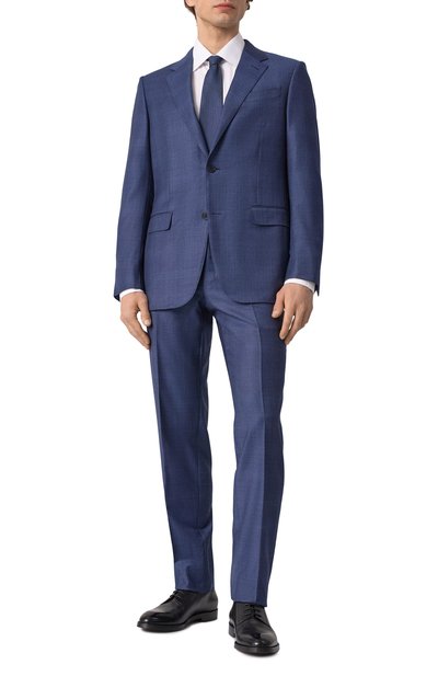 Мужской шерстяной костюм ZEGNA, арт. 221225/822529A8