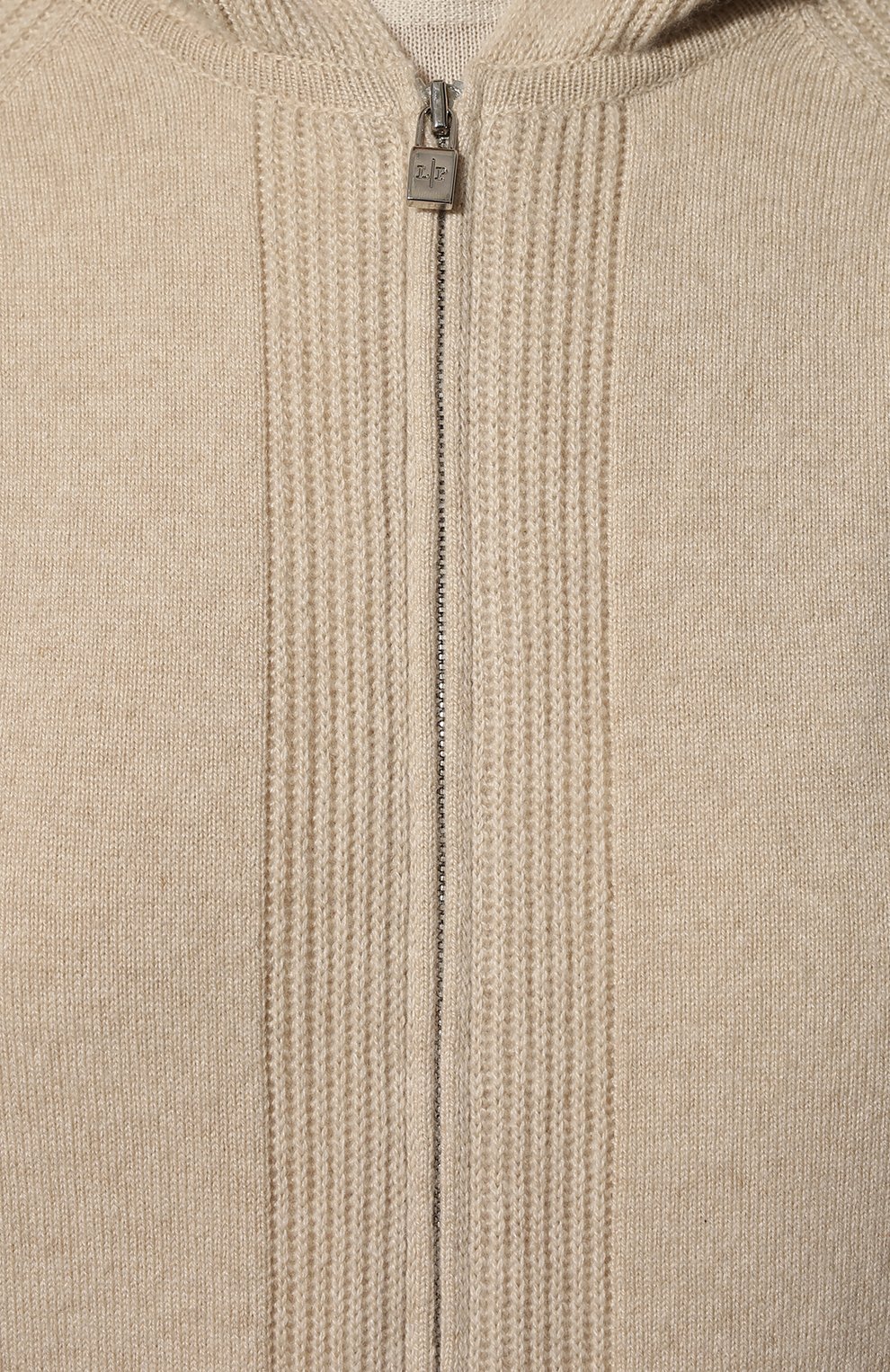 Кашемировый кардиган LORO PIANA кремового цвета по цене 190000 руб., арт. FAG3599, фото 5 Кашемировый кардиган LORO PIANA, арт. FAG3599, фото 5