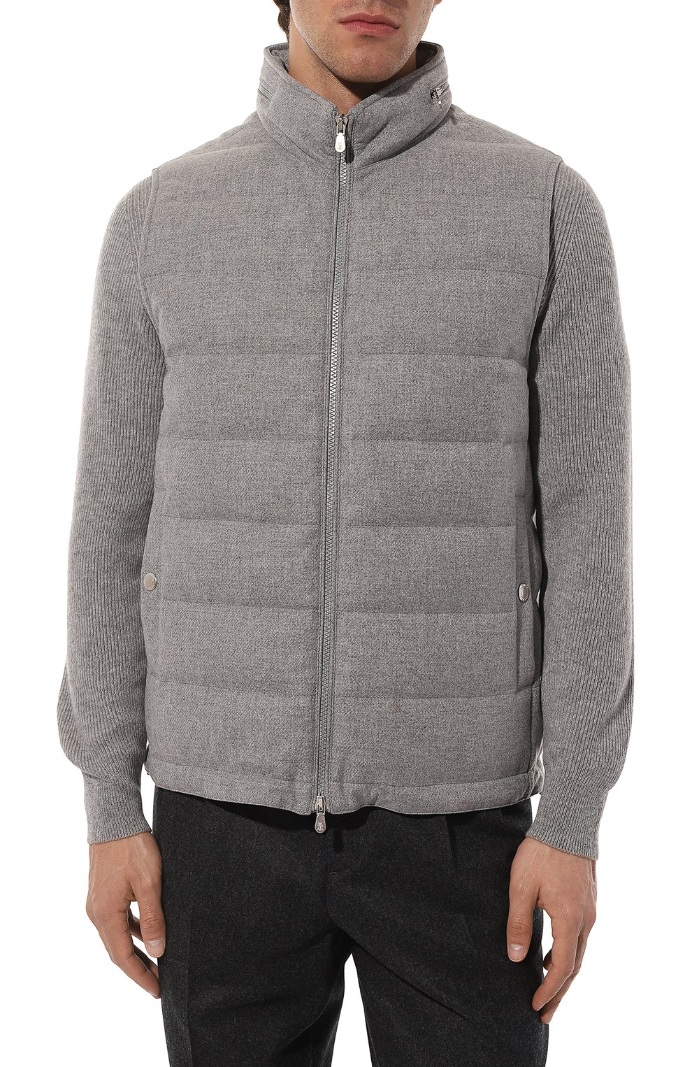 Пуховый жилет BRUNELLO CUCINELLI, арт. MM4851714, фото 3