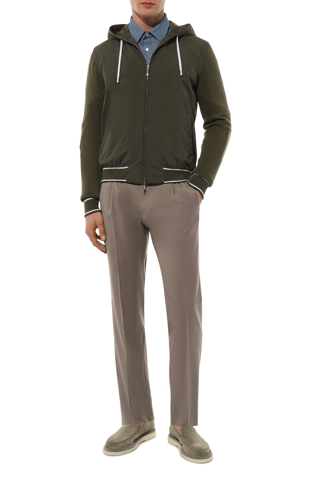 Хлопковый бомбер ANDREA CAMPAGNA, арт. SU24-95500MERC-FSPV1, фото 2