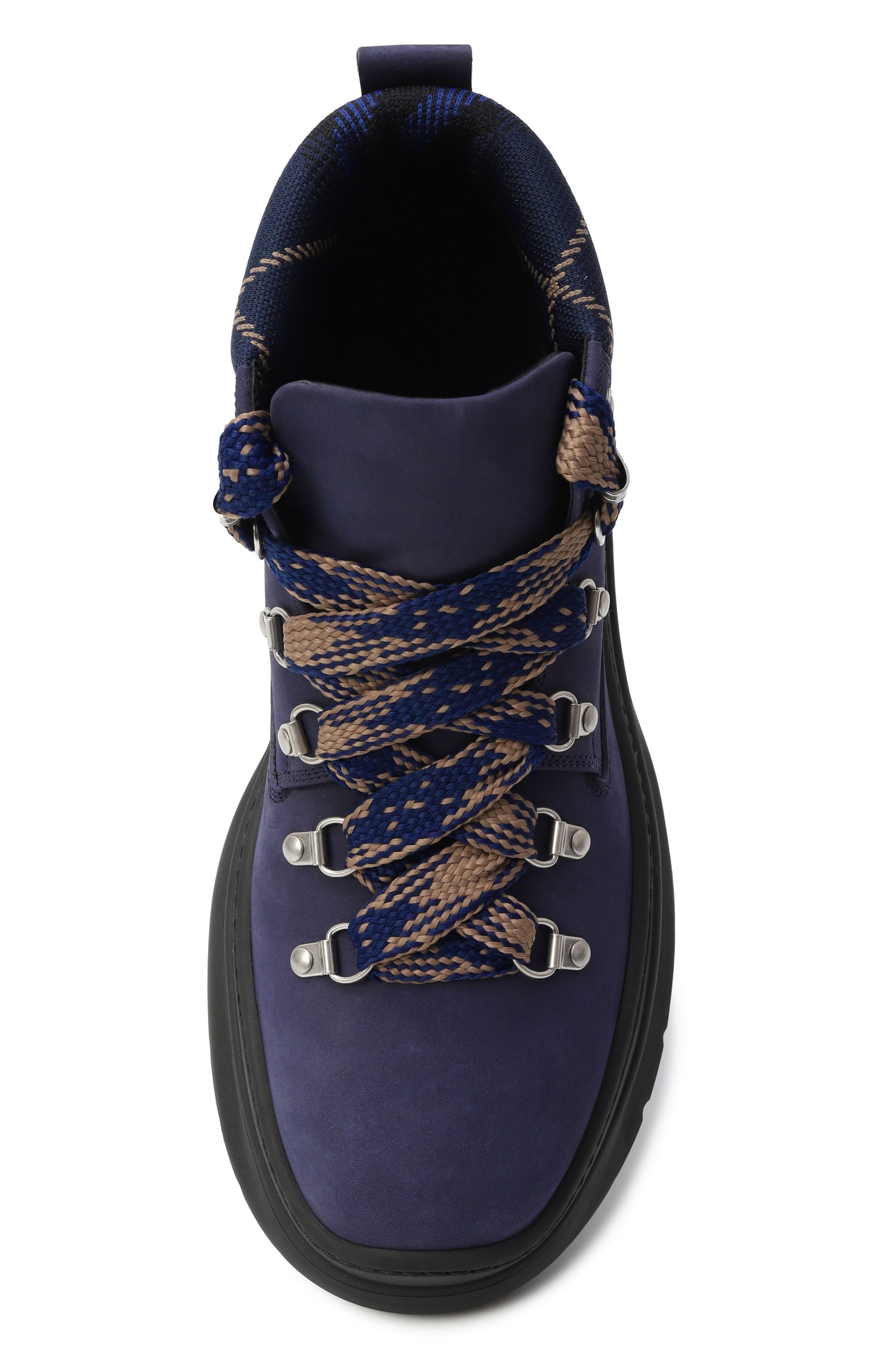 Хайкеры scoot из нубука BURBERRY, арт. 8102703, фото 6