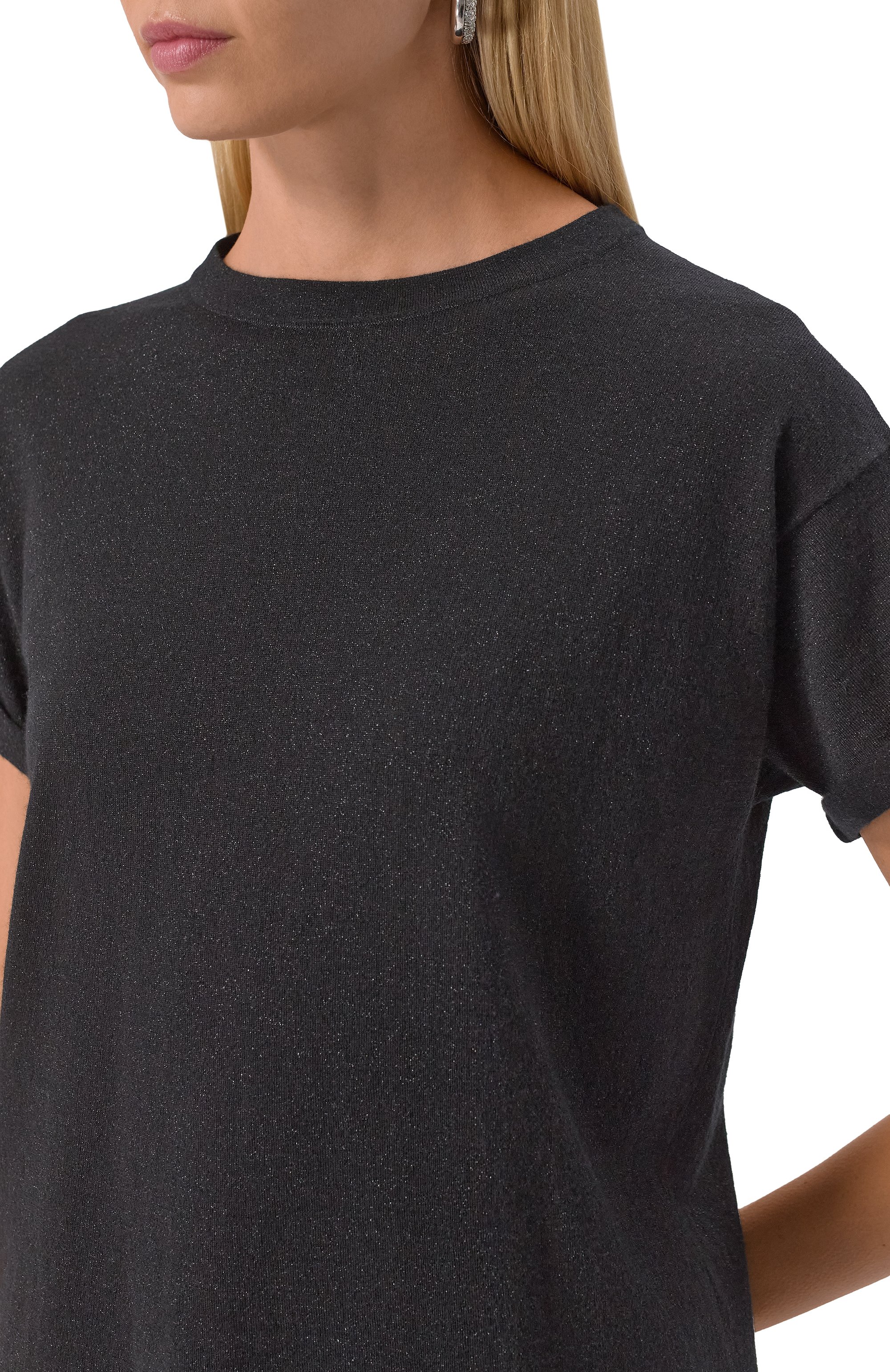 Пуловер из кашемира и шелка BRUNELLO CUCINELLI, арт. M41810000P, фото 5