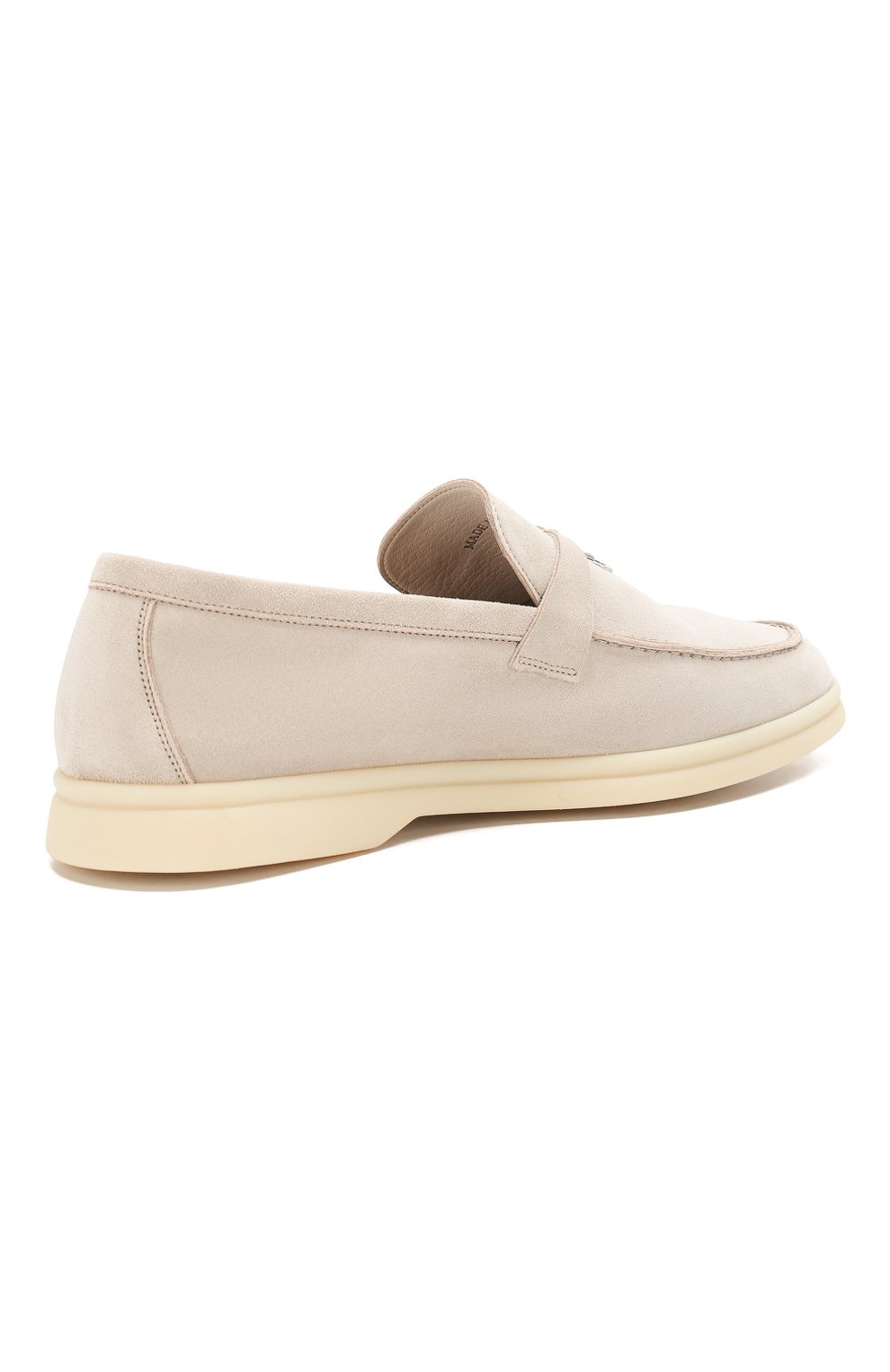 Замшевые лоферы summer charms walk LORO PIANA бежевого цвета по цене 104500 руб., арт. FAE5444, фото 4 Замшевые лоферы summer charms walk LORO PIANA, арт. FAE5444, фото 4