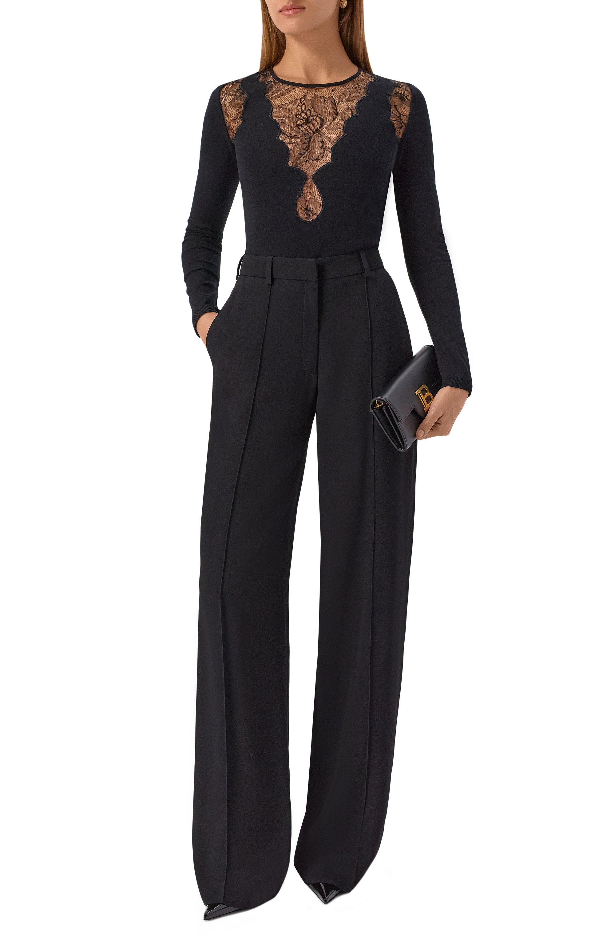 Топ из вискозы GIAMBATTISTA VALLI, арт. 25FWPVCM00M4/09VIP, фото 2