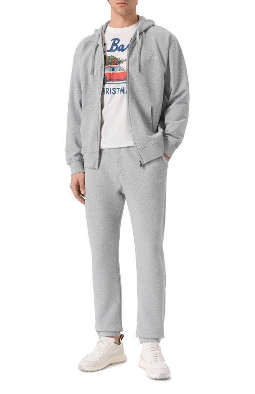 Хлопковая футболка MC2 Saint Barth ARN0004-01834I/ARN0TT WARM Белый  ARN0004-01834I/ARN0TT WARM Фото 2