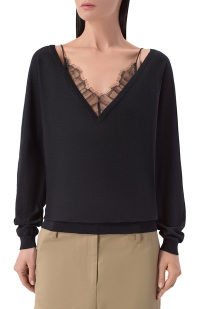 Пуловер из хлопка и шелка IRO, арт. WP12AUBEPINE, фото 3