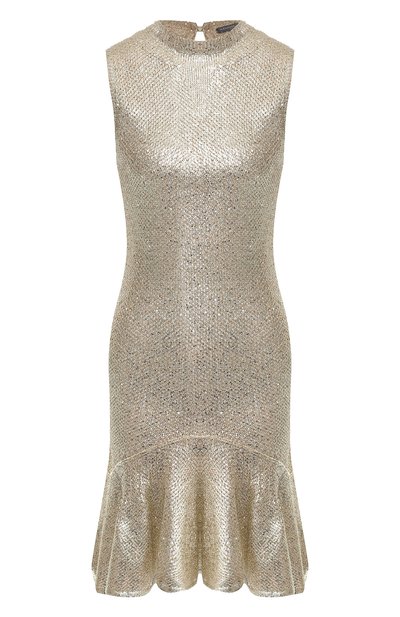 Женское хлопковое платье ALEXANDER MCQUEEN, арт. 571735/Q1WWI