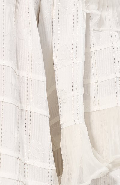 Топ из смеси вискозы и шелка ISABEL MARANT, арт. HT1479-19E013I/MARG0, фото 5