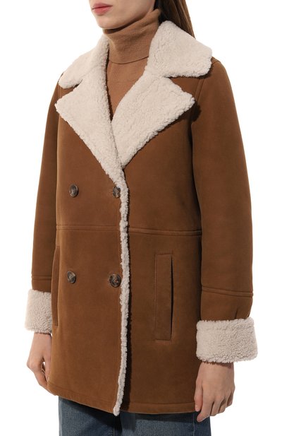 Дубленка из овчины YVES SALOMON, арт. 25WYM60375MSCP, фото 3