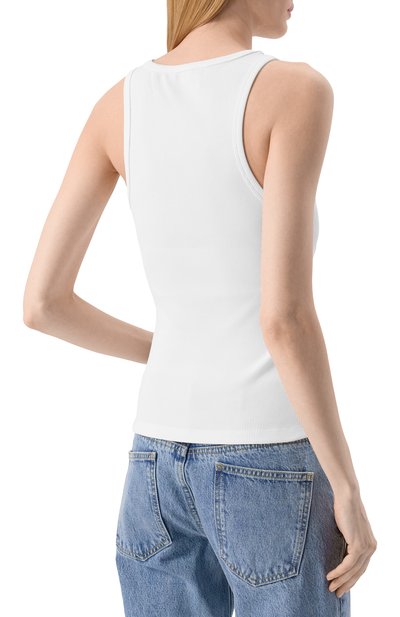 Хлопковая майка M05CH1NO JEANS, арт. J0804/3230, фото 4