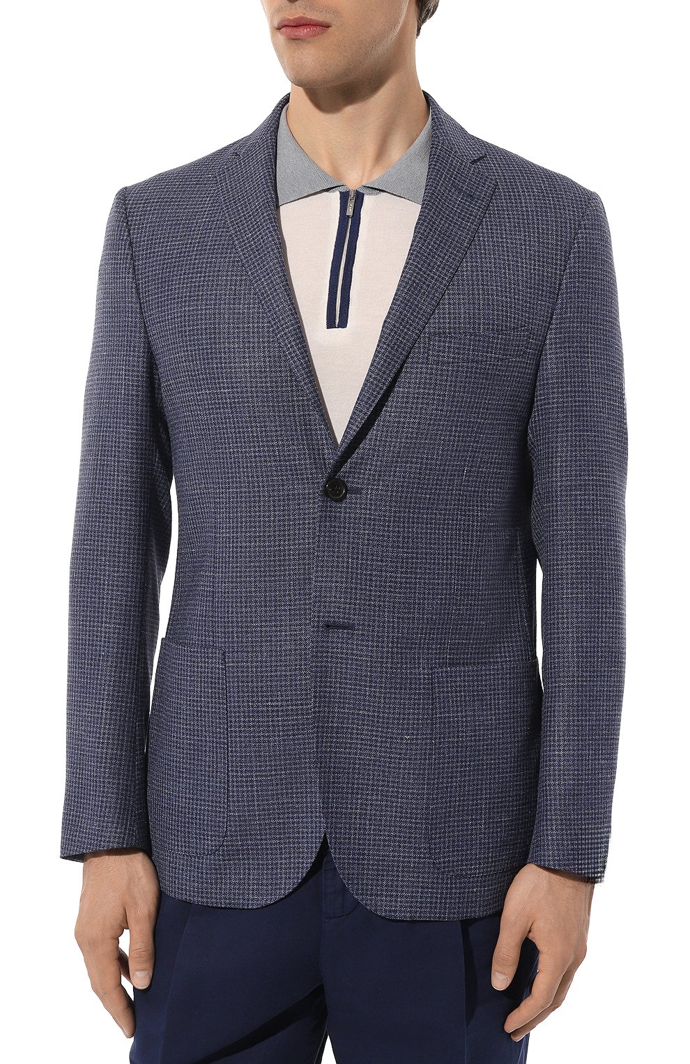 Шерстяной пиджак CORNELIANI, арт. 93X002-9316208, фото 3
