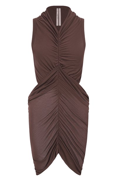 Женский топ из вискозы и шелка RICK OWENS, арт. RP01F6103/JS