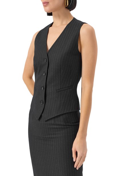 Шерстяной жилет KITON, арт. D47456K0564G01, фото 3