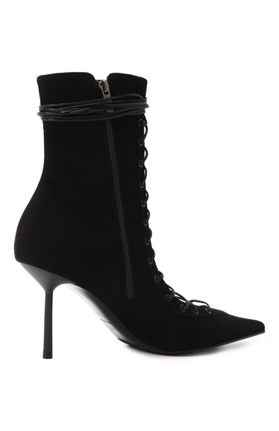 Замшевые ботильоны colette 80 LE SILLA, арт. 4249B080BMPPVEP, фото 5